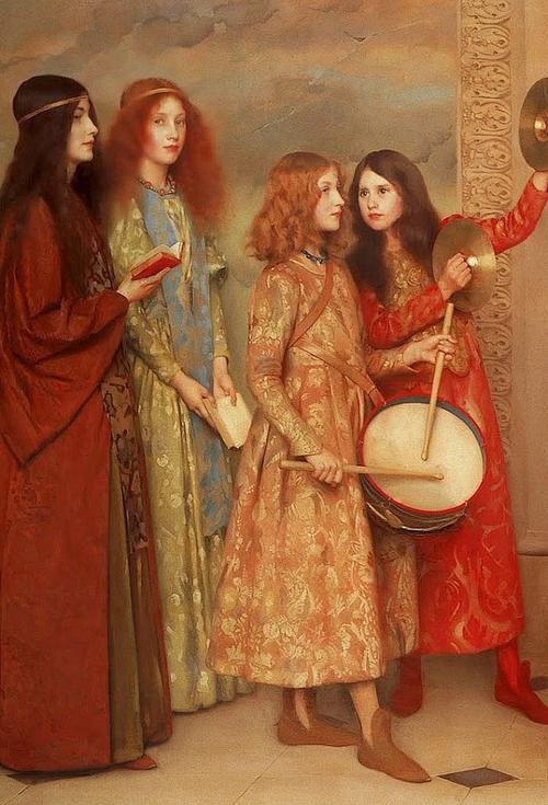 mudwerks: br/>(via large size paintings: thomas cooper gotch a p